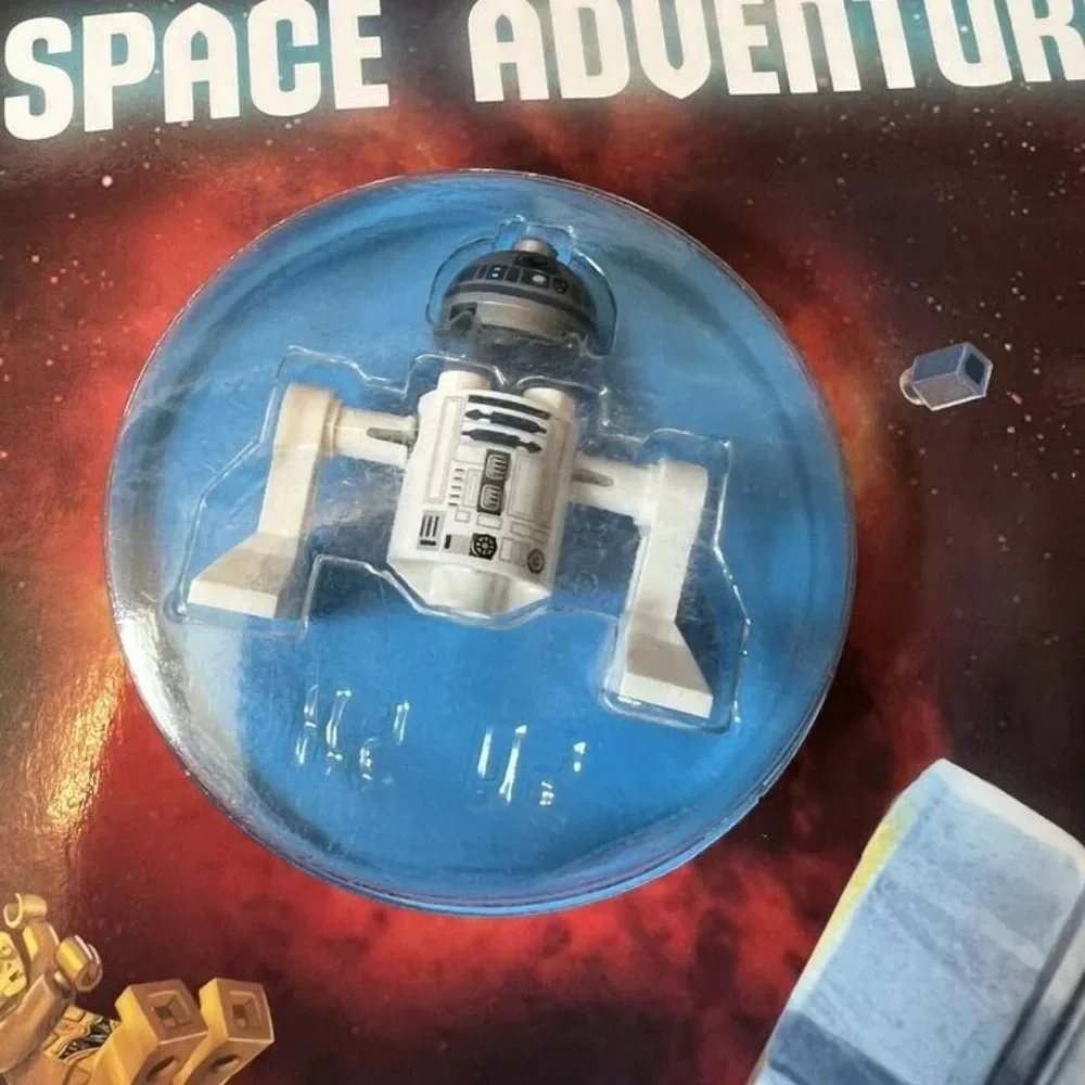 NEW Lego Comics Activity Book Star Wars Space Adventures + R2-D2 Mini Figure